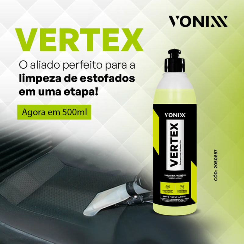 Vertex 500ml – Limpador de Estofados Profissional Vonixx