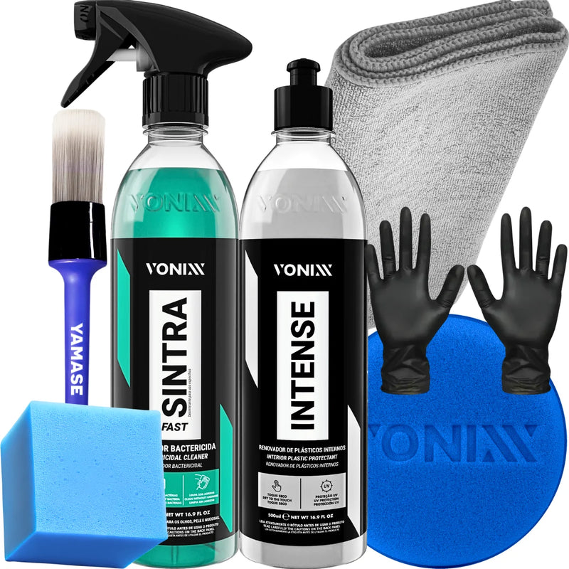 Kit Cuidados de Cockpit Automotivo – Vonixx
