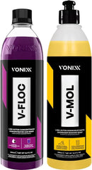 KIT SHAMPOO V-FLOC + SHAMPOO V-MOL 500ML VONIXX