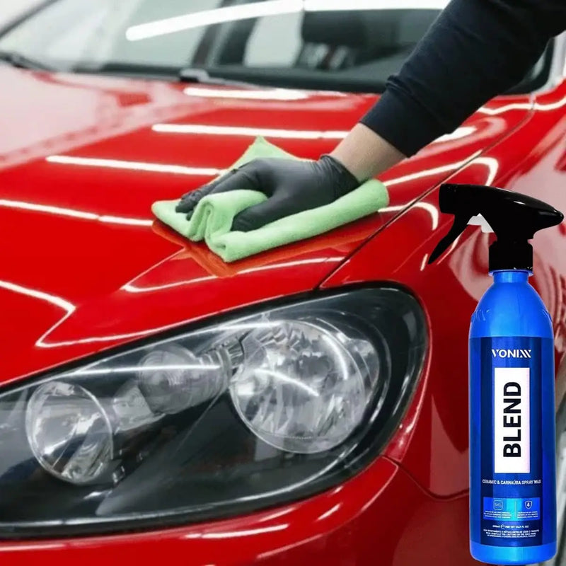 Car Wash Kit Motorcycle Car V-Floc Blend Spray Sintra Fast Restaurax Cloth Applicator Brush