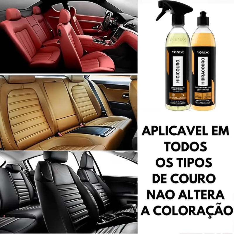 Vonixx Hydro Leather Cleaning and Hydration Kit